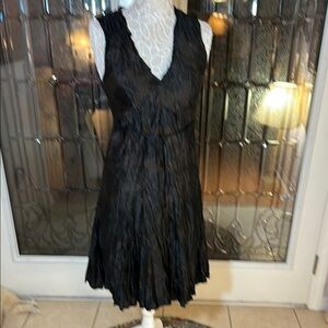 Elegant Black Sleeveless Dress